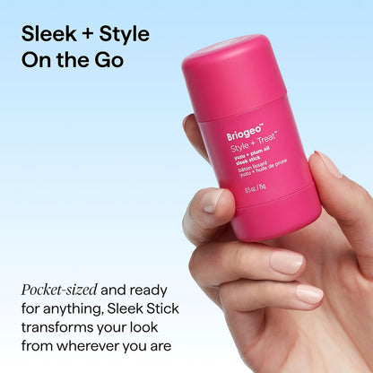 Briogeo Style + Treat Hair Styling Sleek Stick – Compact Vegan Balm for Effortless Daily Styling in a Minimalist Beauty Collection