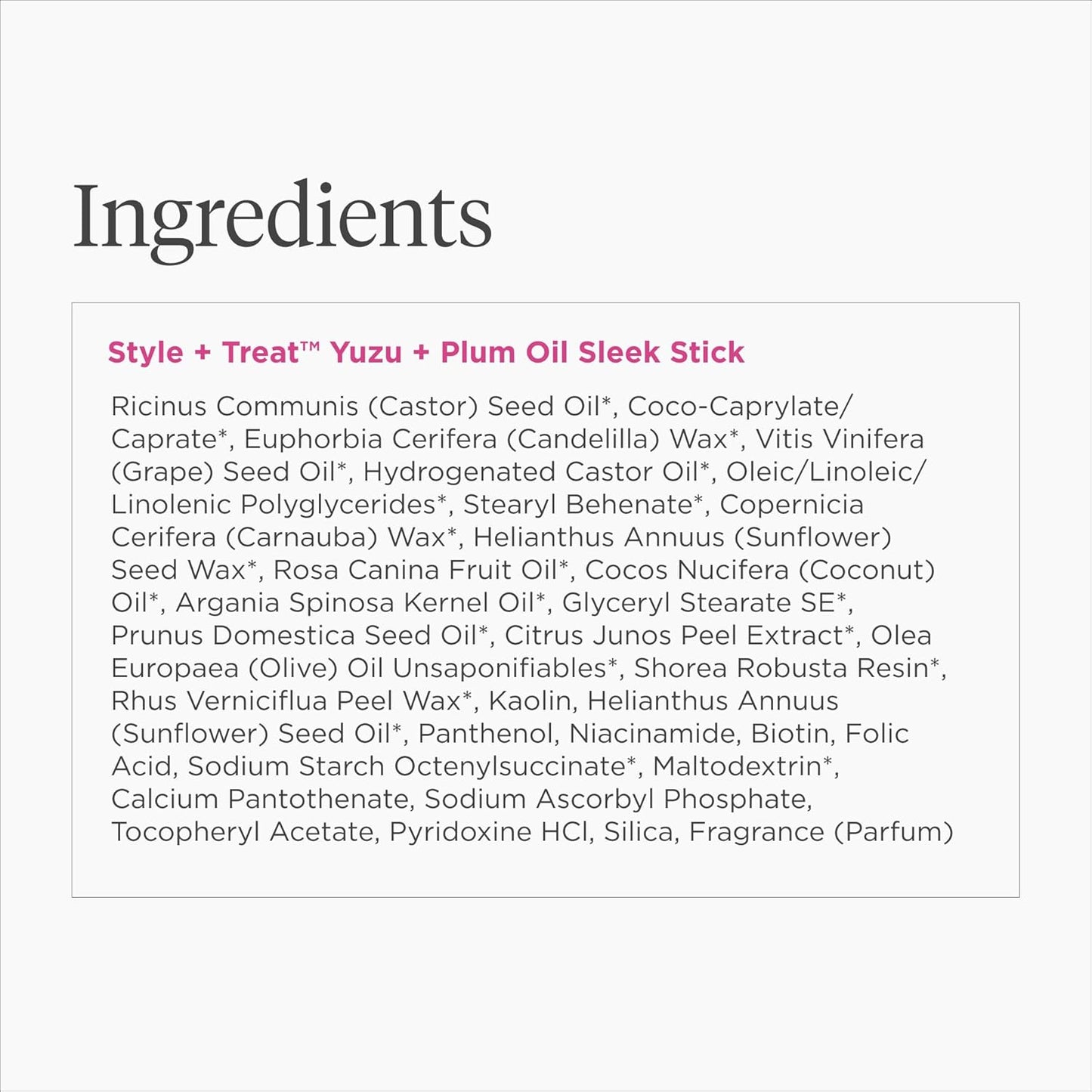 Briogeo Style + Treat Hair Styling Sleek Stick – Compact Vegan Balm for Effortless Daily Styling in a Minimalist Beauty Collection