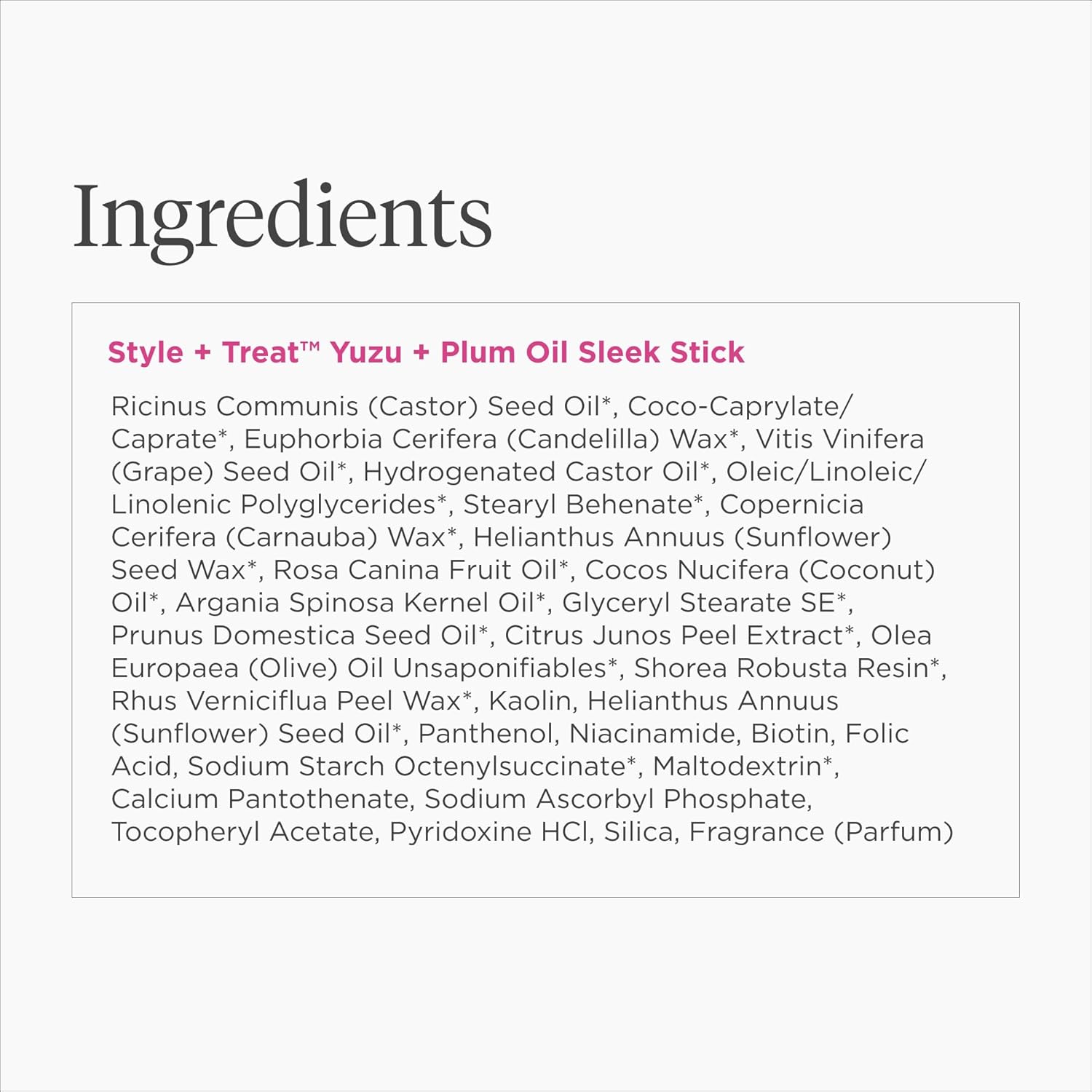 Briogeo Style + Treat Hair Styling Sleek Stick – Compact Vegan Balm for Effortless Daily Styling in a Minimalist Beauty Collection