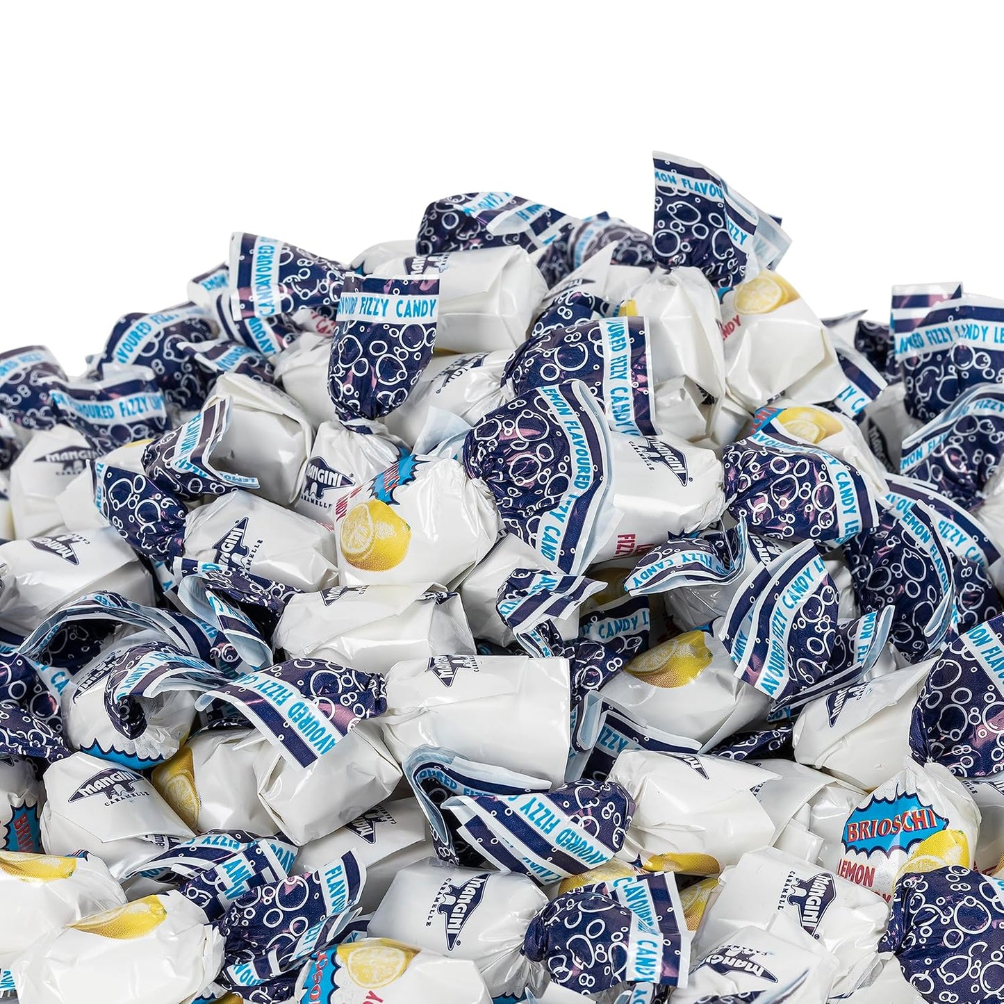 Brioschi Lemon Digestive Effervescent Italian Candies – Italian-Themed Gift Basket Candy for Any Occasion