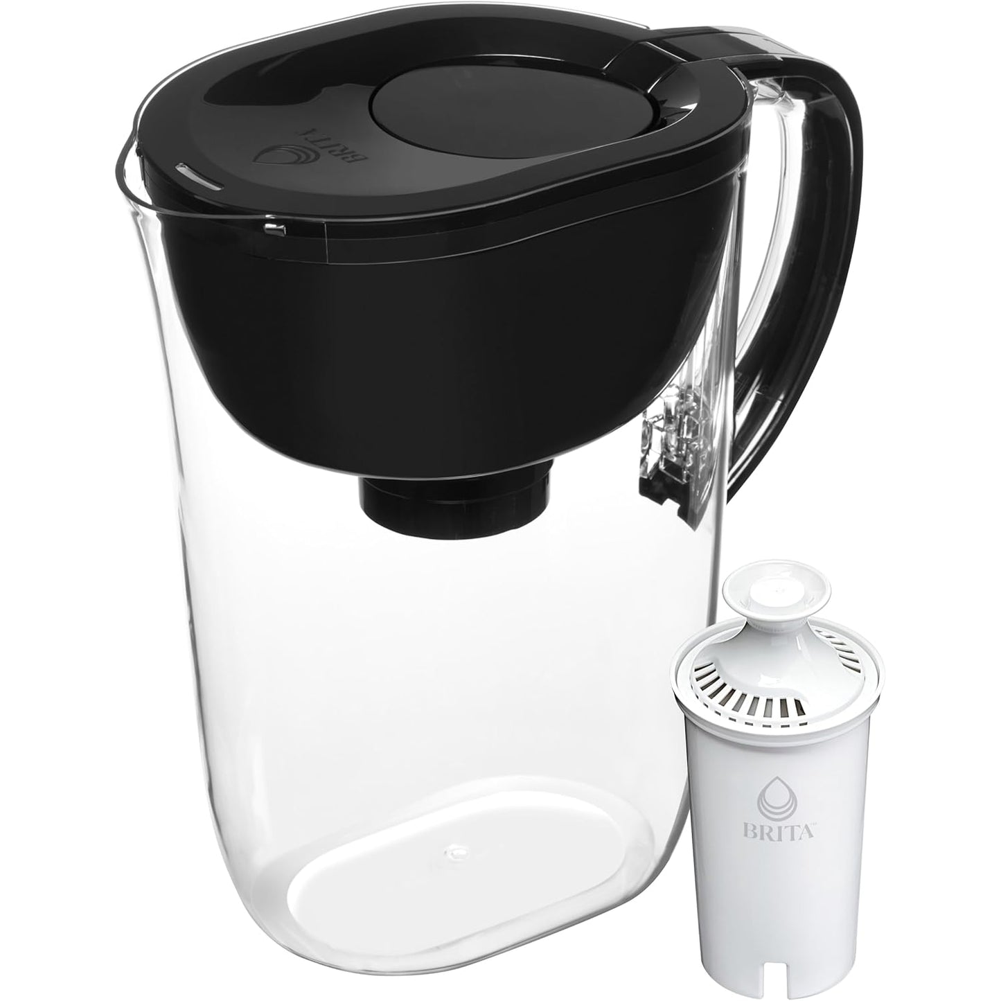 Brita Fridge-Friendly Filter Water Pitcher – Less-Is-More Hydration for Neutral Tones, Capsule Kitchens, and Restrained Spaces