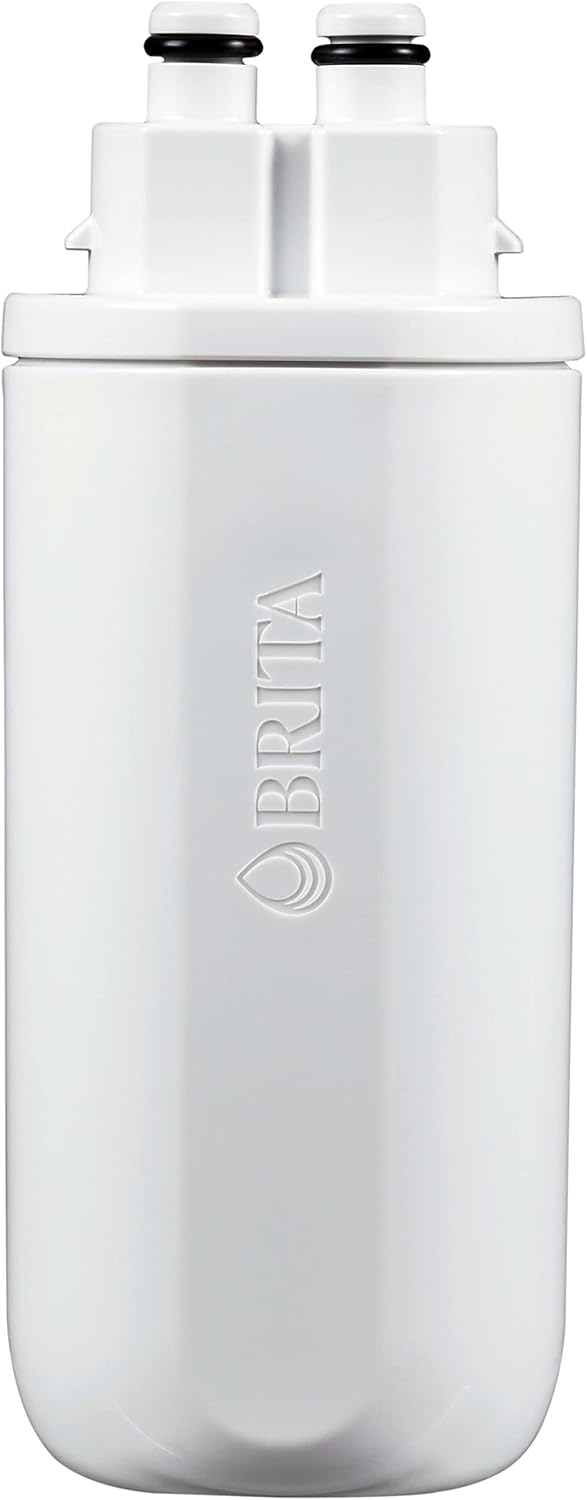 Brita Hub Countertop Water Filter – Everyday Kitchen Filter for Cleaner Drinking Water, BPA-Free White Finish