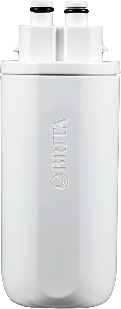 Brita Hub Countertop Water Filter – Everyday Kitchen Filter for Cleaner Drinking Water, BPA-Free White Finish