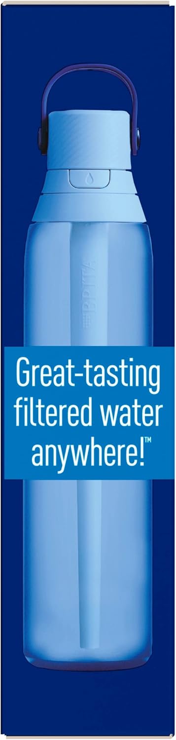 Brita Water Bottle Filter Cartridges – Electrolyte-Preserving Hydration for Health-Conscious Drinkers, BPA-Free, 3-Pack