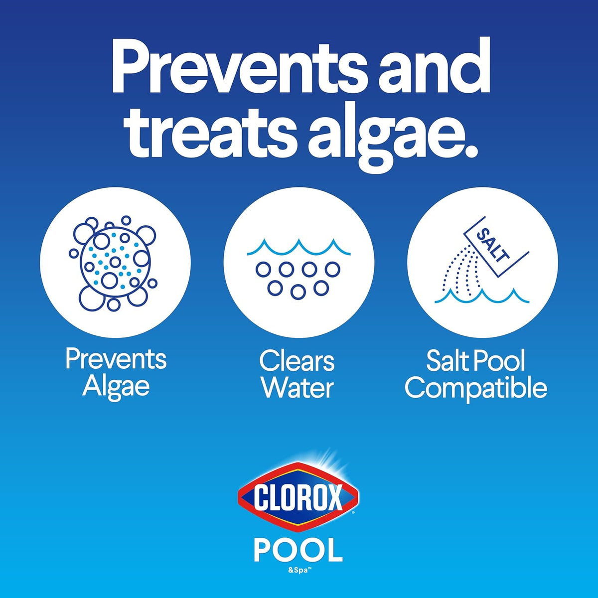 broad-spectrum algae control (green, mustard, and black algae)