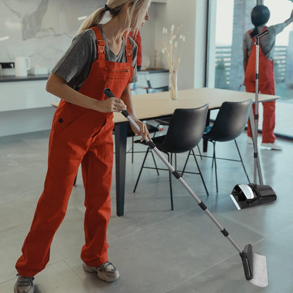 Broom and Dustpan Set – Simple Two-Piece Sweeping System for Intentional Living Spaces and Capsule Homes