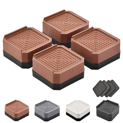 Brown-square-4 Pack - 1 layer(1.5inches)