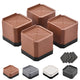 Brown-square-4 Pack - 2 layer(3inches)