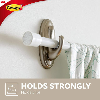brushed nickel decorative finish suitable for modern interiors