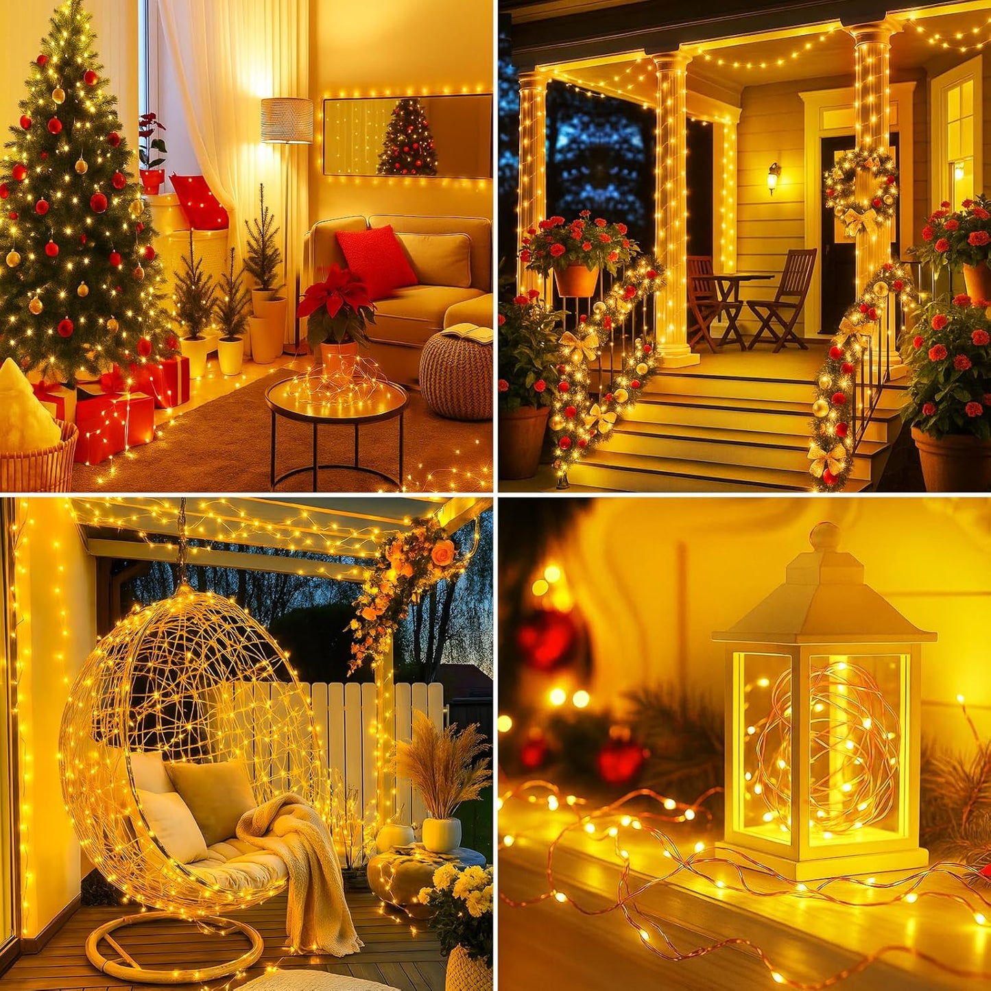 btfarm Nursery String Lights 33FT – Cool Touch Copper Wire Twinkle Lights with Dimmer Remote for Crib Canopy, Changing Table, and Toddler Calm Down Corner