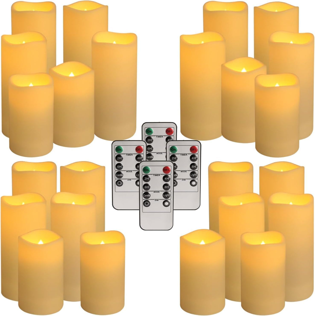built-in auto timer with 2/4/6/8-hour cycle that repeats daily