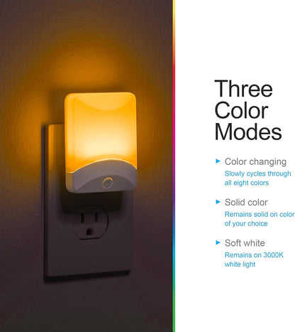 built-in light sensor for automatic dusk-to-dawn on/off