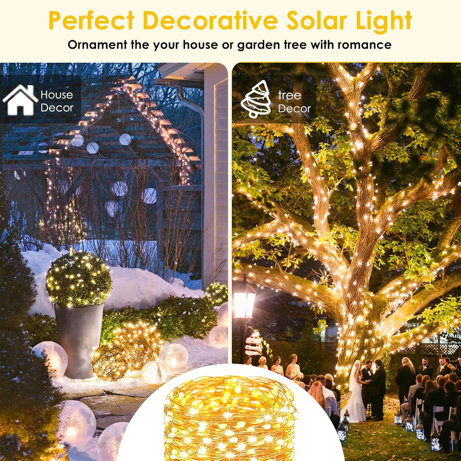 built-in light sensor for automatic on at dusk and off at dawn