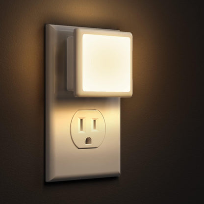 built-in light sensor with automatic dusk-to-dawn on/off