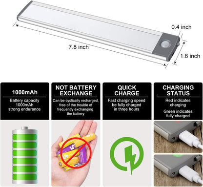 built-in magnet plus included adhesive iron sheet for mounting on any surface (iron or non-iron)