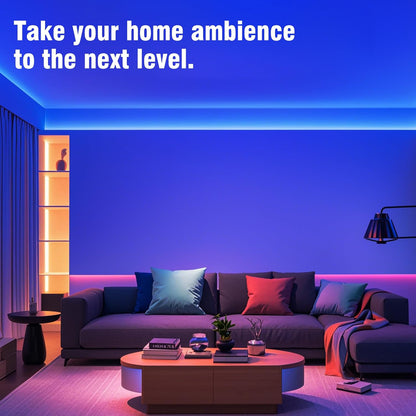 built-in microphone and music sync mode that auto-adjusts color and speed to rhythm
