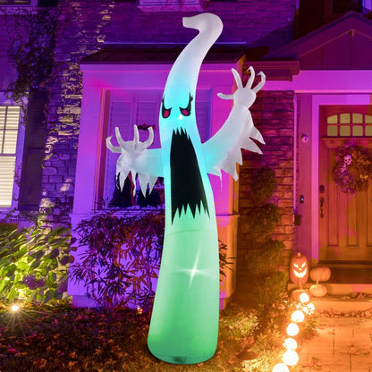 built-in multicolor led lights with shimmering dimming red eyes