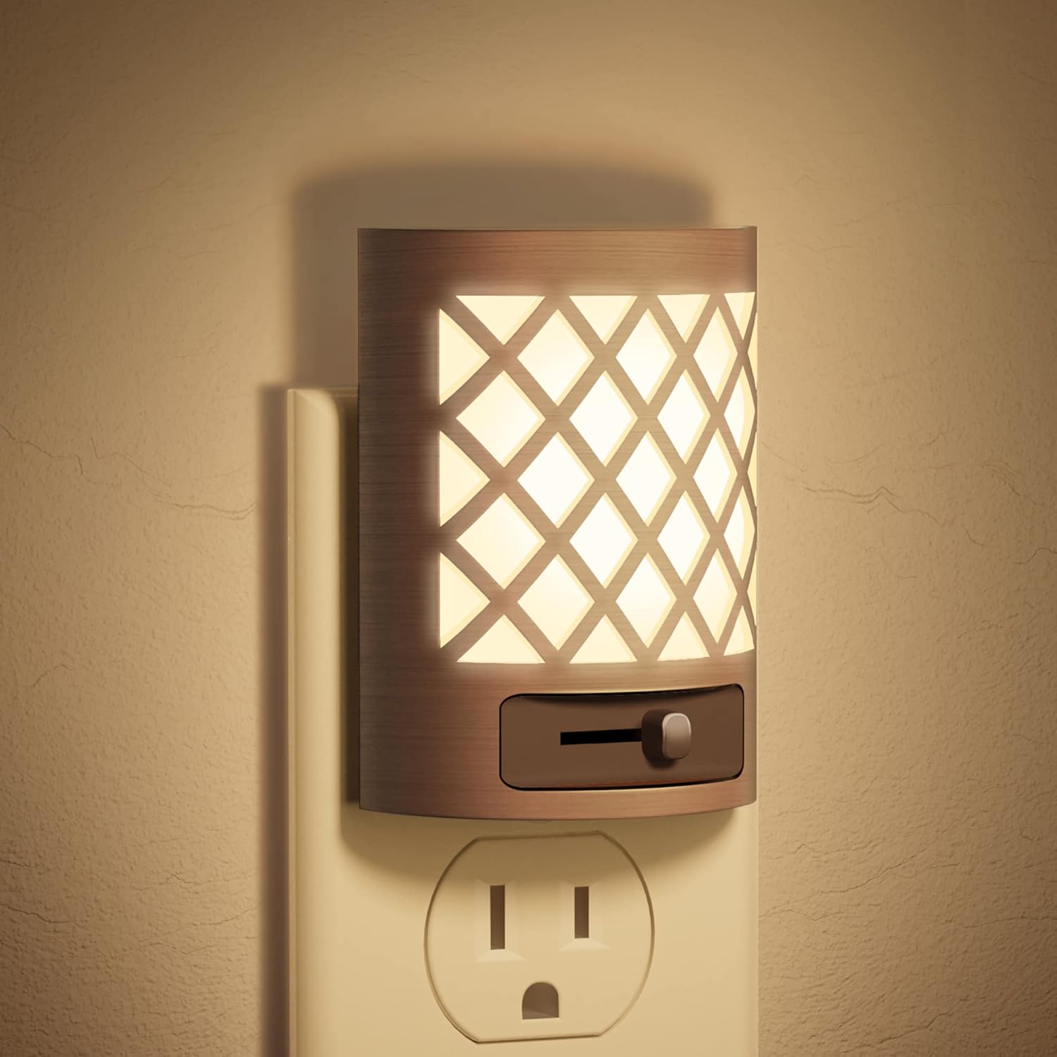 built-in photocell dusk-to-dawn sensor for automatic operation