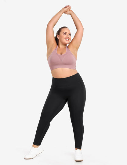 Heathyoga X-6XL Plus Size Leggings for Women – Calming Yoga Practice and Everyday Wellness Outfits