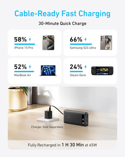 built-in usb-c cable rated for 10,000+ bends