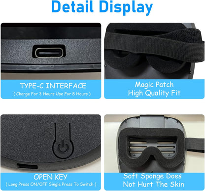 built-in usb-c rechargeable battery