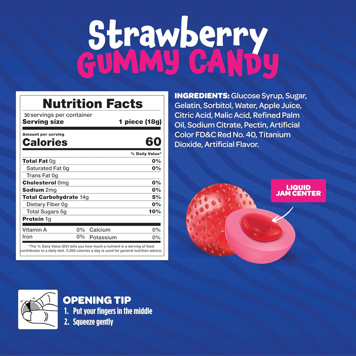 Bulk Jam Filled Gummy Balls – All-Weather Party Candy for Outdoor Events, Summer Camps, and Open-Air Celebrations
