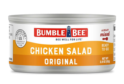 Bumble Bee Snack on the Run Chicken Salad Kit – Pantry Staple for Power Outages and Emergency Preparedness, Multi-Pack
