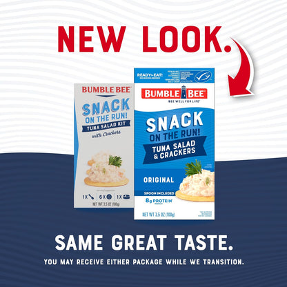 Bumble Bee Snack On The Run Tuna Snack – Ready-to-Eat Lunchbox Protein Parents Can Stock at Home