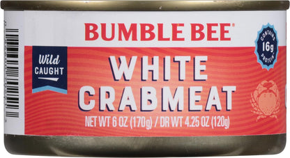 Bumble Bee White Crab Meat – 16g Protein Boost for Quick Dinners Between Work and Home Life
