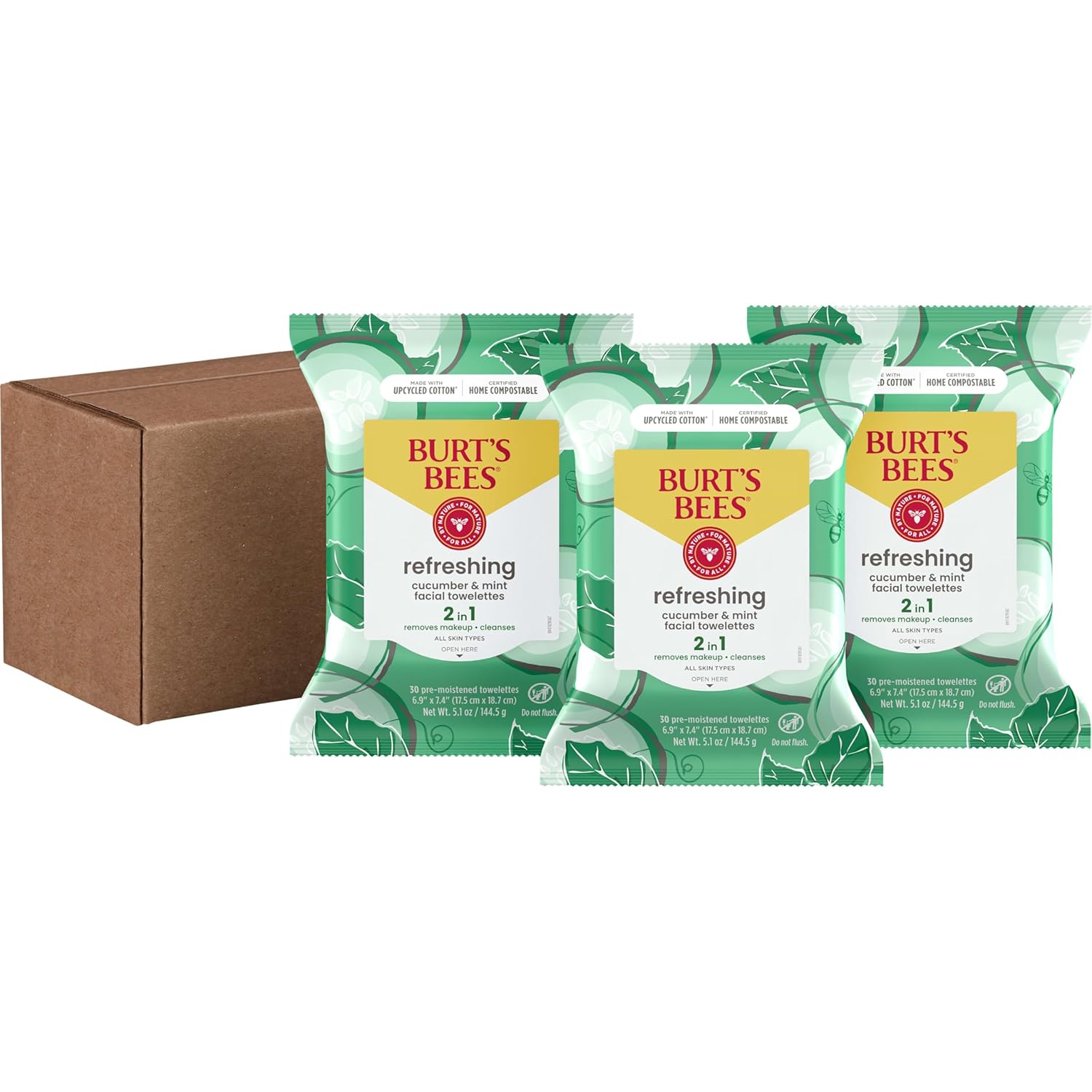 Burt's Bees Aloe Vera Face Wipes – Soothing Fragrance for the Self-Care Corner