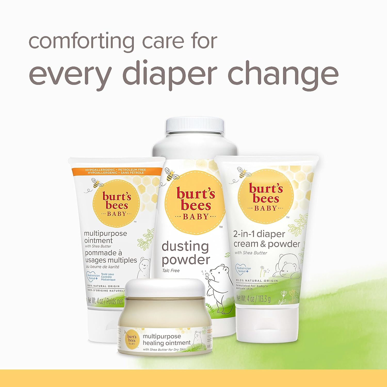 Burt's Bees Baby Zinc Oxide Ointment – New Parent Gift Basket Essential
