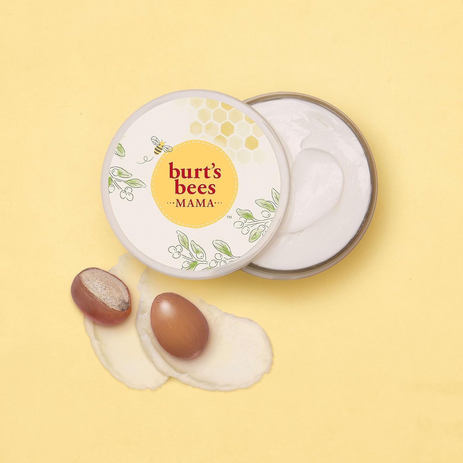 Burt's Bees Mama Belly Butter – Nurturing Family Pick for Pregnancy Self Care, Gentle Belly Cream