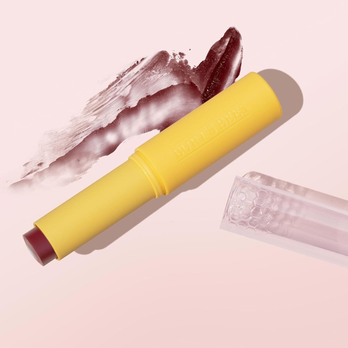 Burt's Bees Tinted Boosted Balm – Skin-Friendly Tinted Lip Balm for Daily Wear, Hypoallergenic-Friendly Clean Formula