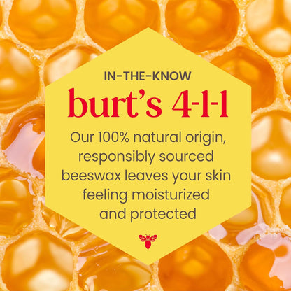 Burt's Bees Tinted Lip Balm – Streamlined Everyday Lip Color for Neutral-Toned Collections, 0.3 oz Travel Tube