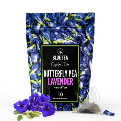 Butterfly Pea Flower Lavender - 10 Count (Pack of 1)