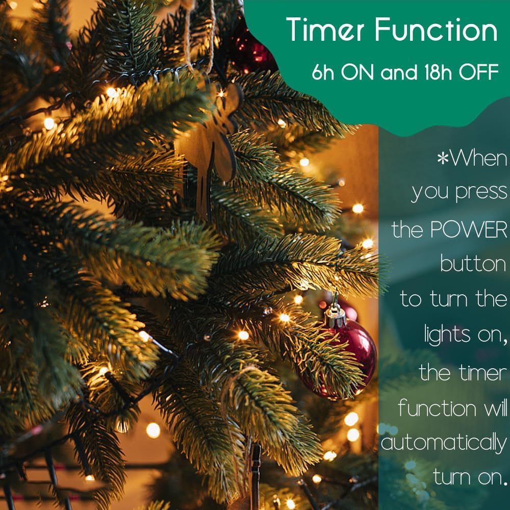 button-controlled 6-hour on / 18-hour off automatic daily timer cycle