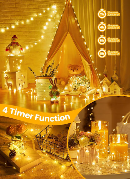 button controller on usb plug offering 9 modes including combination, twinkle, and steady-on