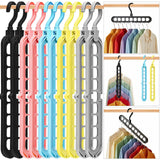 Aurora Living Magic Space Saving Hangers – Streamlined Small Apartment Closet Solution with Quiet, Intentional Design