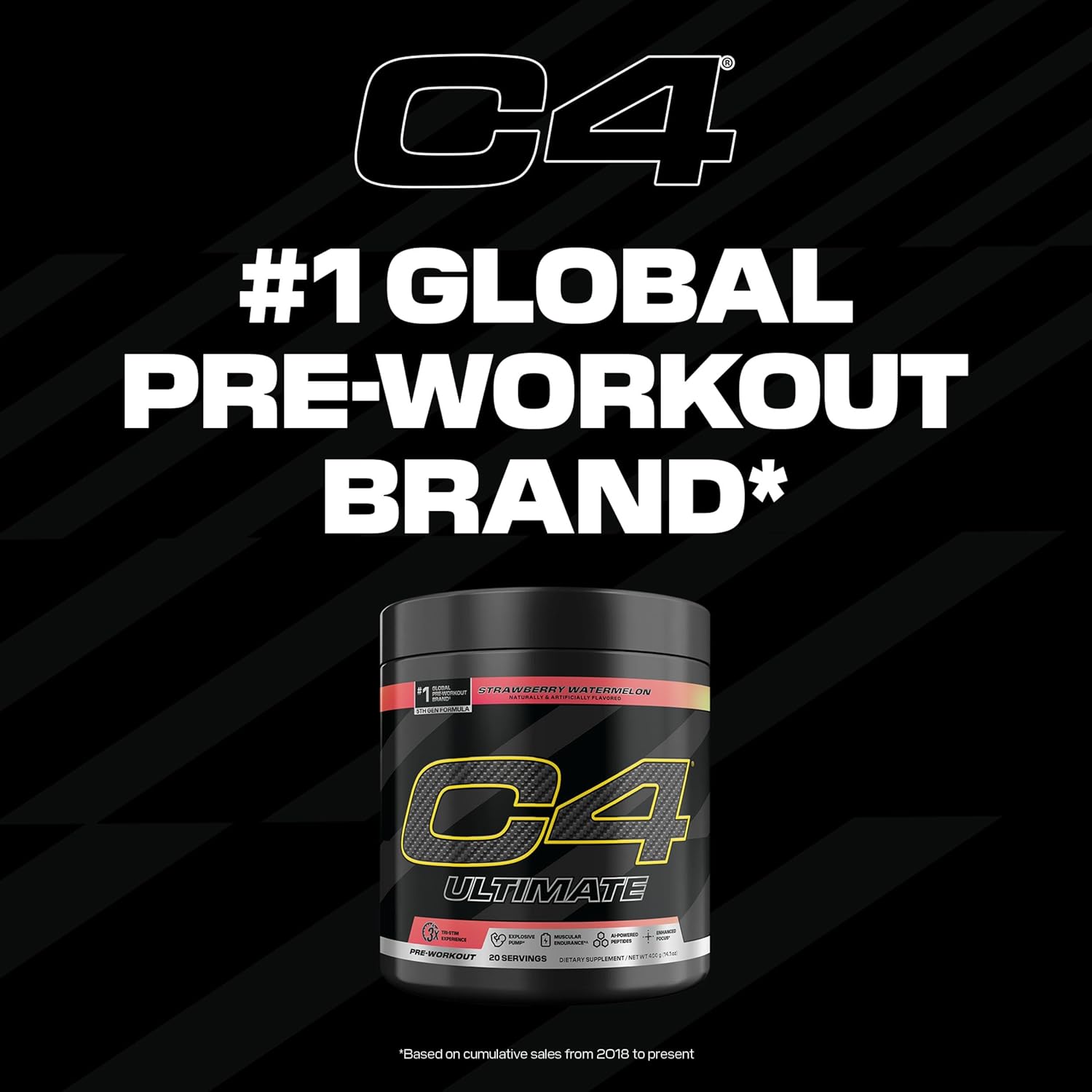 C4 Ultimate Pre Workout Powder – Output Maximizer for Strength Training and Intense Study Breaks