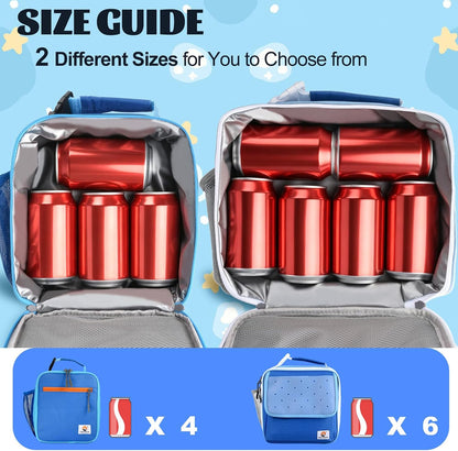 CaCTOUR Kids Lunch Box – Practical Birthday and Holiday Gift for Girls and Boys Ages 3 to 7