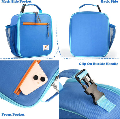 CaCTOUR Kids Lunch Box – Practical Birthday and Holiday Gift for Girls and Boys Ages 3 to 7