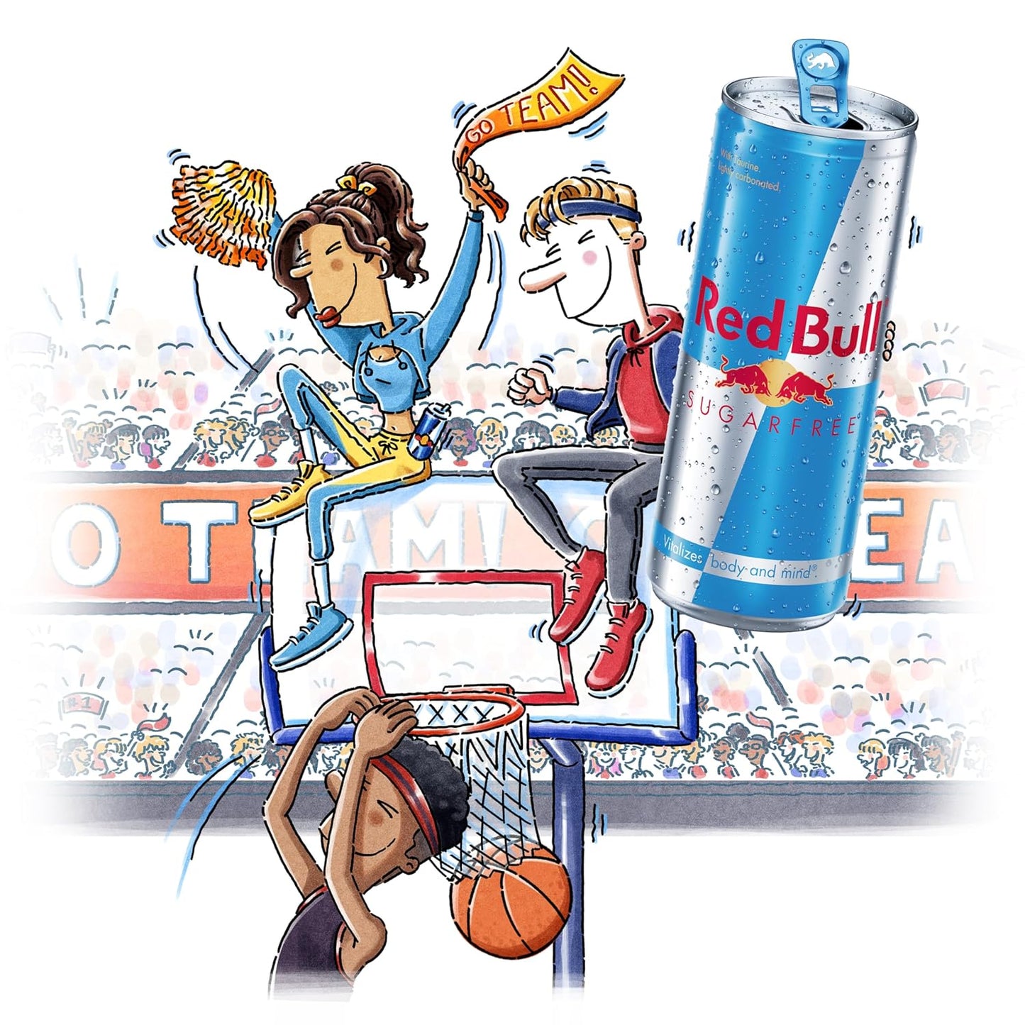 caffeine and taurine for stimulation and focus