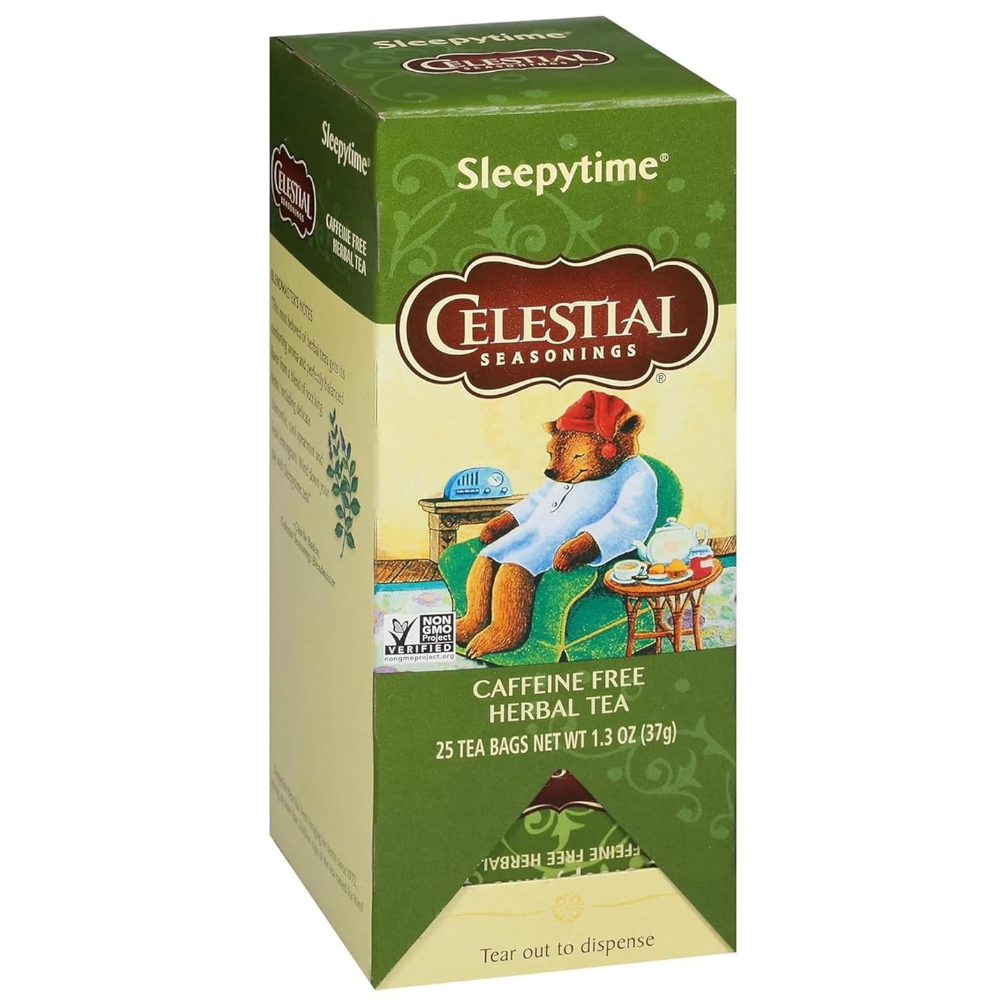 caffeine-free herbal formulation across the entire line