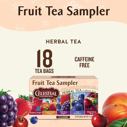 caffeine-free herbal tea blend safe for evening consumption