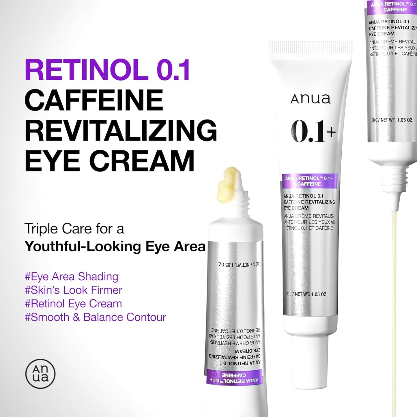 caffeine ingredient for targeted puffiness and circulation support