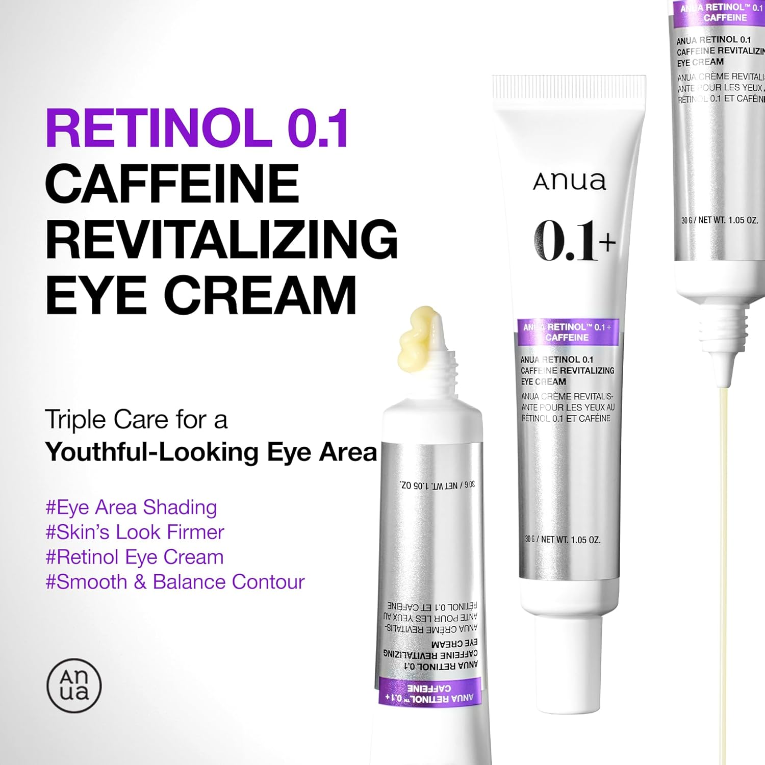 caffeine ingredient for targeted puffiness and circulation support