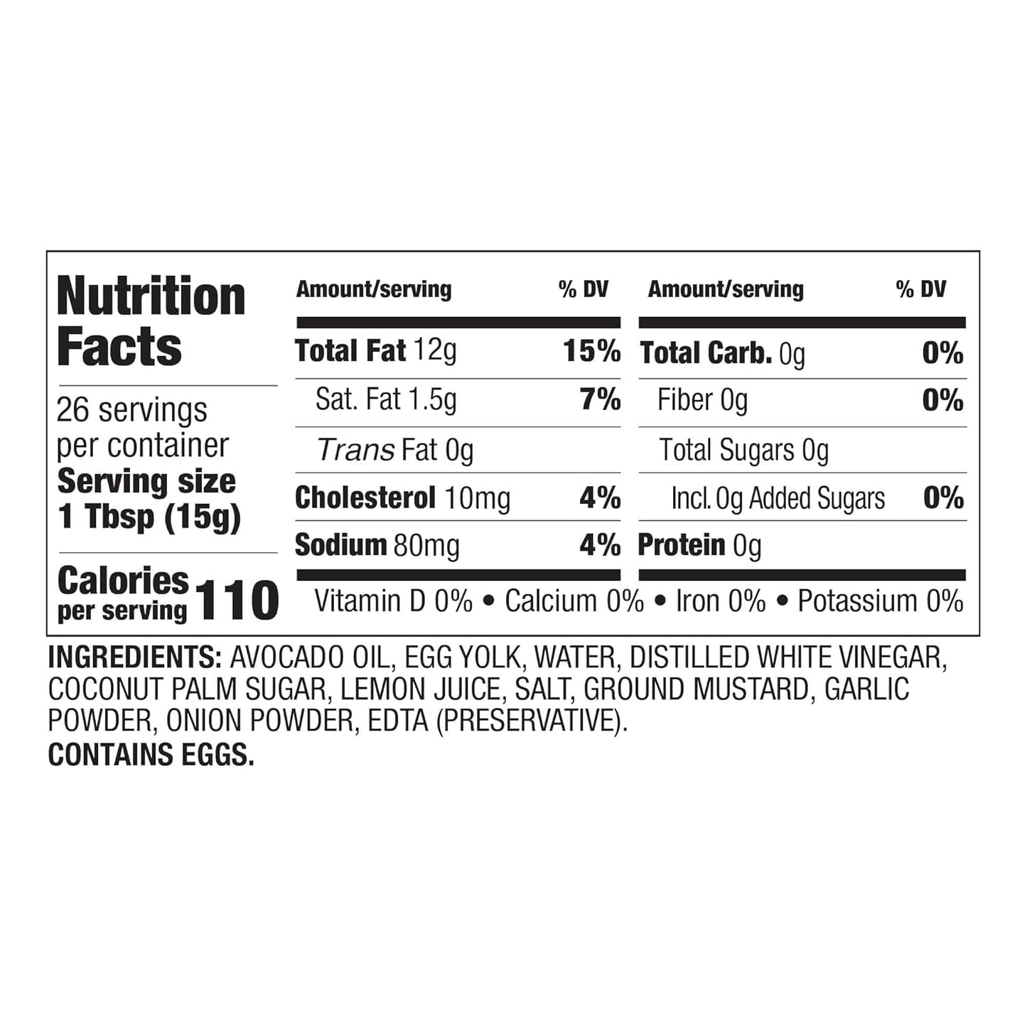 cage-free egg ingredient sourcing