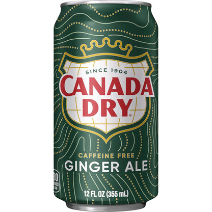 Canada Dry Ginger Ale Soda – Picnic and Park Day Companion, 12 fl oz Cans 12 Pack