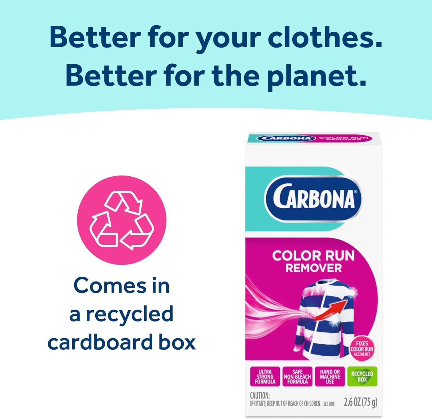 Carbona Color Run Remover, Useful Mothers Day Gift for the Family Laundry Manager