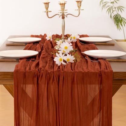 carefully stitched edges to prevent fraying and maintain flowing drape